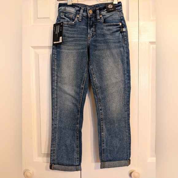 Silver Jeans Co. Size 24 Jean Capris NWT - Picture 1 of 8